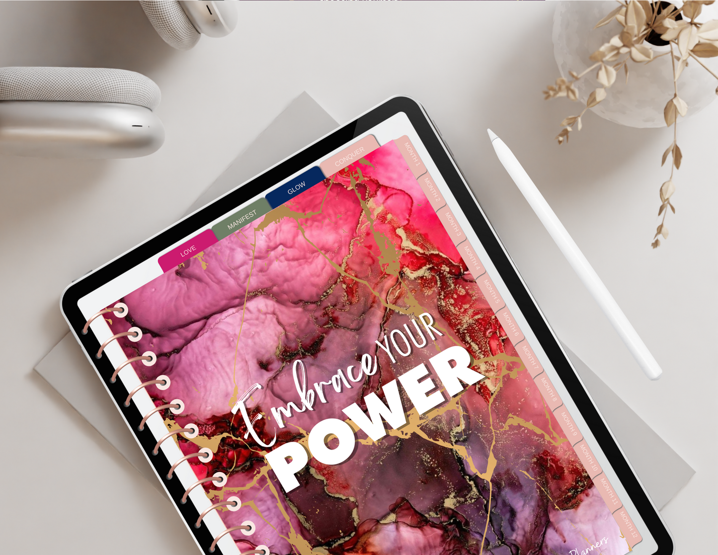 Embrace your Power Digital Planner